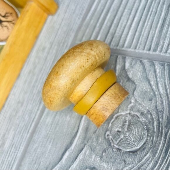 Handmade diy potion vintage spice rack / spice jars Halloween kitchen decoration - Picture 3 of 6